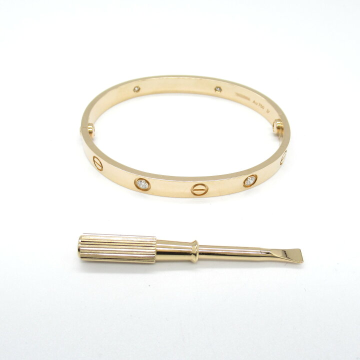 楽天市場】カルティエ CARTIER ラブブレス 4PD ブレスレット  