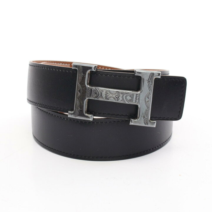楽天市場】エルメス HERMES コンスタンス トゥアレグ Hベルト ノワール  