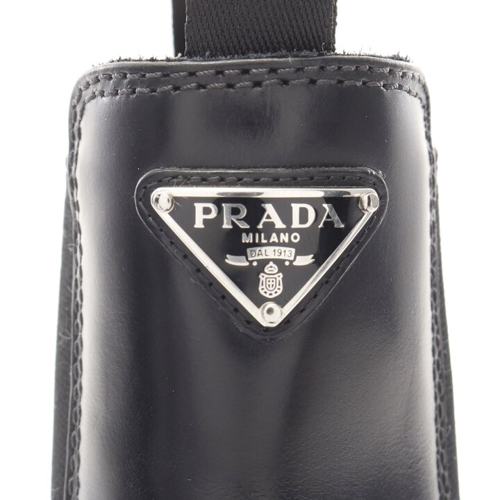 楽天市場】プラダ PRADA モノリス ブラッシュドレザー チェルシー  