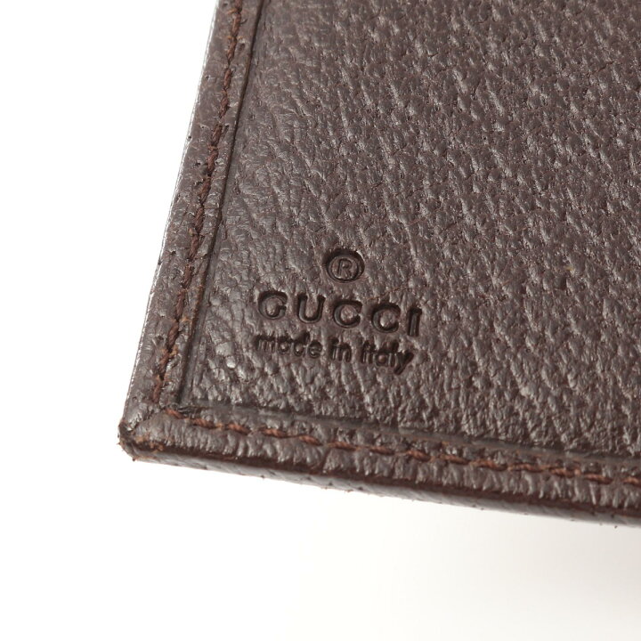 楽天市場】【15%OFFクーポン対象】グッチ GUCCI GGキャンバス 二つ折り  