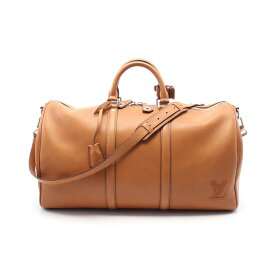 ルイ・ヴィトン LOUIS VUITTON キーポル バンドリエール50 タン ボストンバッグ バッグ レザー メンズ ブラウン系 M21346 【中古】