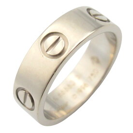 カルティエ CARTIER ラブリング リング・指輪 ジュエリー K18WG（ホワイトゴールド） メンズ レディース シルバー系 【中古】