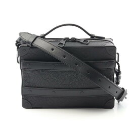 ≪10%OFFクーポン対象≫ルイ・ヴィトン LOUIS VUITTON ハンドル ソフトトランク ショルダーバッグ バッグ レザー モノグラム・トリヨンレザー メンズ ブラック系 M59163 【中古】