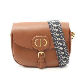 ディオール Dior BOBBY ボビー ラージ ショルダーバッグ バッグ レザー レディース ブラウン系 【中古】