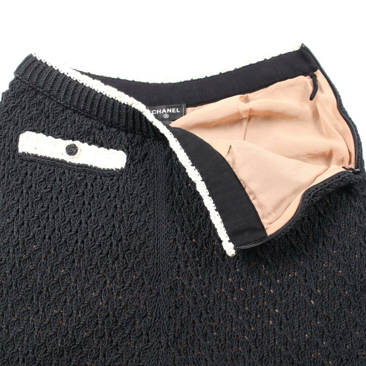 楽天市場】シャネル CHANEL パンツ 衣料品 ボトムス シルク コットン  