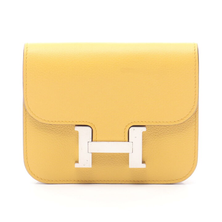 楽天市場】エルメス HERMES コンスタンス スリム 二つ折り財布 財布  