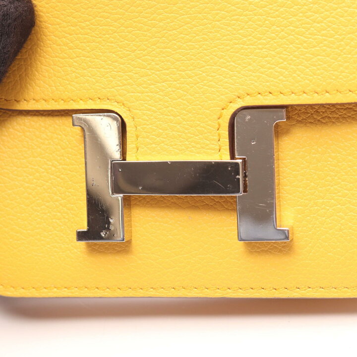 楽天市場】エルメス HERMES コンスタンス スリム 二つ折り財布 財布  