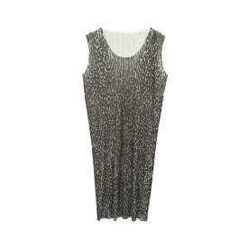 プリーツプリーズ PLEATS PLEASE ワンピース 衣料品 トップス ポリエステル レディース グリーン系 【中古】