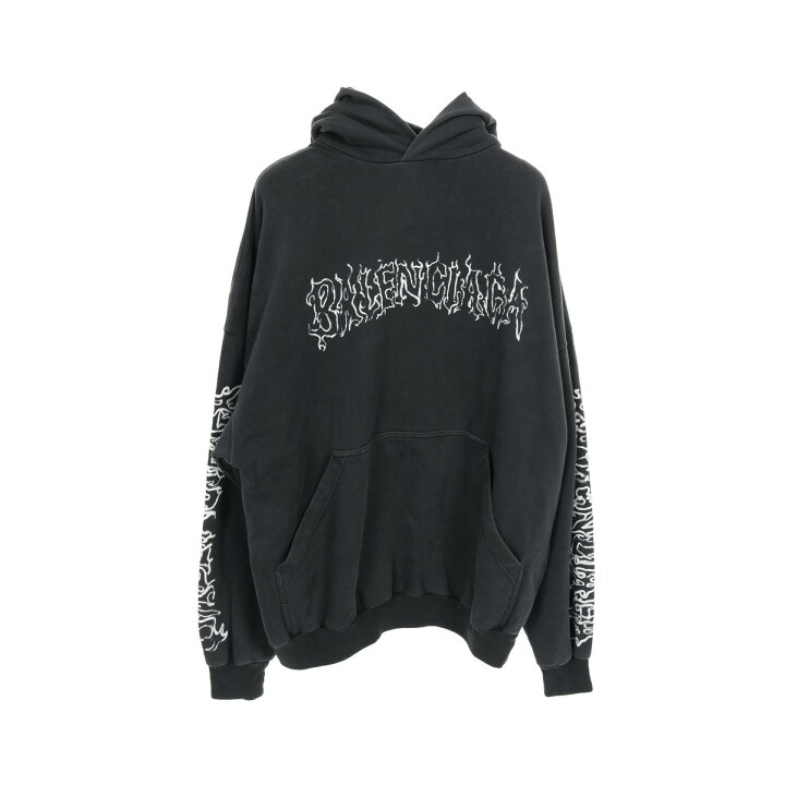 楽天市場】バレンシアガ BALENCIAGA METAL OUTLINE HOODIE パーカー  
