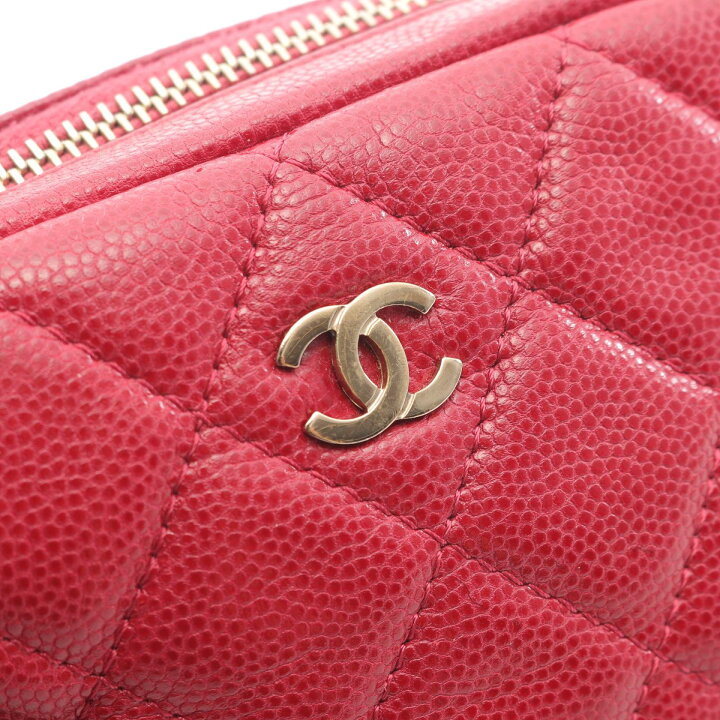 楽天市場】シャネル CHANEL マトラッセ ポーチ バッグ キャビアスキン  