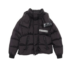 ≪3千円OFFクーポン＆まとめ買い対象≫ディースクエアード DSQUARED2 KENNY ダウンジャケット 衣料品 アウター ナイロン レディース ブラック系 【中古】