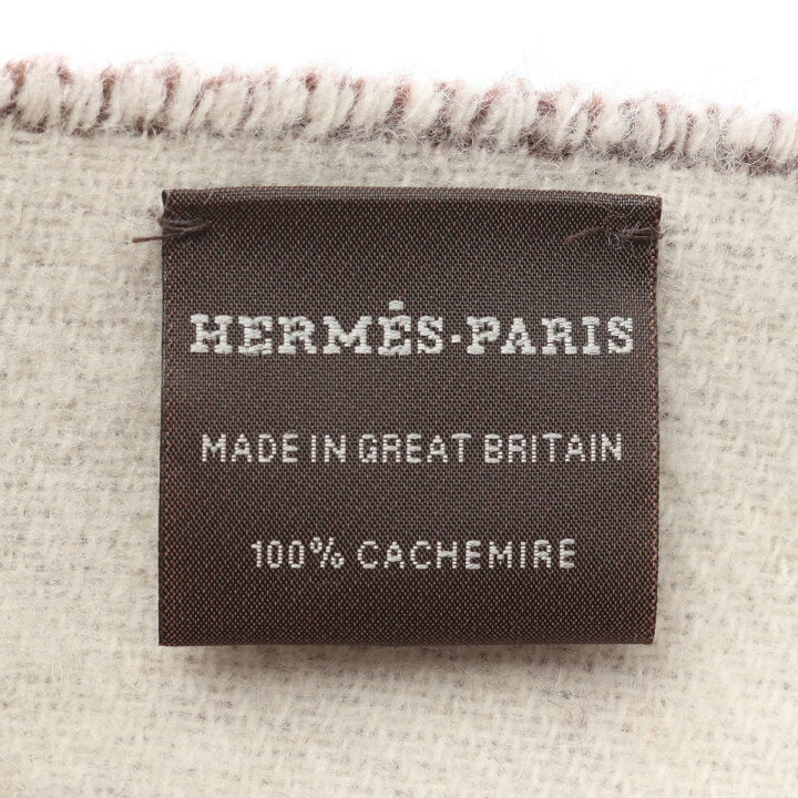 楽天市場】エルメス HERMES サングル ア ブックル マフラー 衣料品  