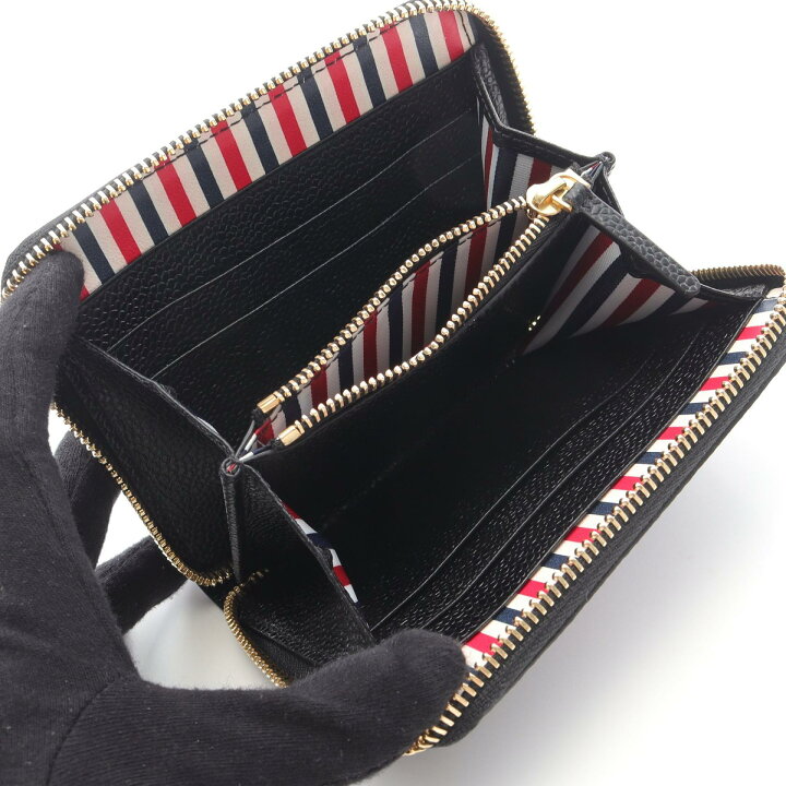 楽天市場】トムブラウン THOM BROWNE ラウンド財布 財布 レザー メンズ  