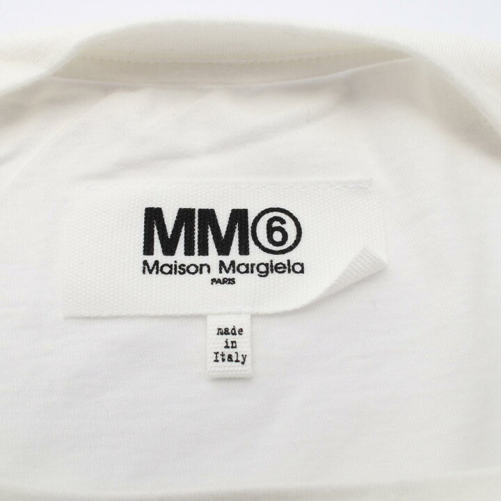 楽天市場】エムエムシックス MM6 リバースロゴ カットソー 衣料品  