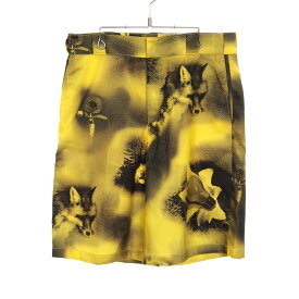 プラダ PRADA Re-Nylon バミューダショーツ パンツ 衣料品 ボトムス ナイロン メンズ イエロー系 / ブラック系 【中古】