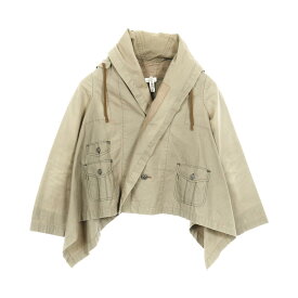 コムデギャルソン COMME des GARCONS 衣料品 アウター コットン レディース カーキ系 【中古】