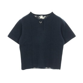 【SALE／1万円OFFクーポン】エルメス HERMES ニット 衣料品 トップス カシミヤ コットン レディース ネイビー系 3E2609D5 【中古】