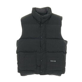 [千円OFFクーポン対象＆まとめ買い10%OFF]カナダグース CANADA GOOSE WINDSOR VEST ダウンベスト 衣料品 アウター ポリエステル / コットン メンズ レディース ブラック系 【中古】