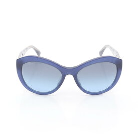 シャネル CHANEL ココマーク サングラス 衣料品 プラスチック レディース ネイビー系 5294-A 56□18 【中古】