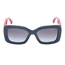 【SALE／5千円OFFクーポン】シャネル CHANEL サングラス サングラス 衣料品 アセテート レディース ブルー系 / ピンク系 5483A 1658/S6 【中古】