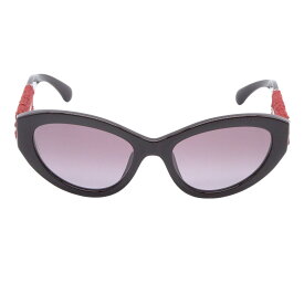 【SALE／5千円OFFクーポン】シャネル CHANEL サングラス サングラス 衣料品 アセテート レディース レッド系 5513A 1461/S1 【中古】