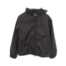 モンクレール MONCLER ALEXANDRITE フーデッドブルゾン ナイロンジャケット 衣料品 アウター ナイロン レディース ブラック系 【中古】