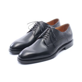 【SALE／5千円OFFクーポン】ルイ・ヴィトン LOUIS VUITTON ウォールストリートライン ダービーシューズ エピ ドレスシューズ 靴 レザー メンズ ブラック系 【中古】