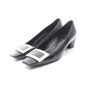 ロジェ ヴィヴィエ Roger Vivier パンプス 靴 パテントレザー レディース ブラック系 【中古】