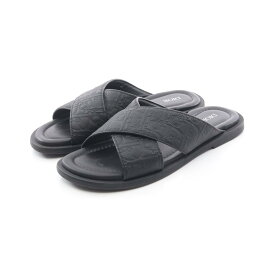 【SALE／1万円OFFクーポン】ディオール Dior Alias オブリーク サンダル 靴 レザー メンズ ブラック系 【中古】