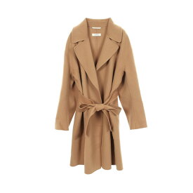 エス マックスマーラ 'S Max Mara CUCITO A MANO ラップコート 衣料品 アウター ウール レディース ブラウン系 【中古】