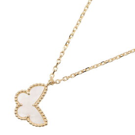【SALE／2万円OFFクーポン】ヴァンクリーフ＆アーペル Van Cleef & Arpels スウィート パピヨン マザーオブパール ネックレス ネックレス ジュエリー K18（イエローゴールド） マザーオブパール レディース ゴールド系 / ホワイト系 VCARF69300 【中古】
