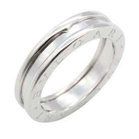 【SALE／2万円OFFクーポン】ブルガリ BVLGARI B-zero1 ビーゼロワン リング 1バンド リング・指輪 ジュエリー K18WG（ホワイトゴールド） メンズ レディース シルバー系 【中古】
