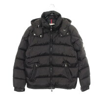 楽天市場】moncler maya シャイニーダウンジャケット ブラックの通販
