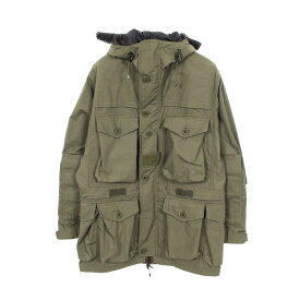 マッキントッシュ Mackintosh スナイパースモック フード付き ミリタリー 衣料品 アウター コットン メンズ カーキ系 G3F99-671-72 【中古】