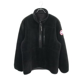 カナダグース CANADA GOOSE RENFREW FLEECE PULLOVER フリース 衣料品 トップス ポリエステル メンズ ブラック系 7019M 【中古】