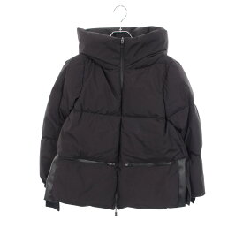 ヘルノ Herno FUNCTIONAL WARDROBE ファンクショナルワードローブ フード付き ダウンジャケット 衣料品 アウター ポリエステル レディース ブラック系 【中古】