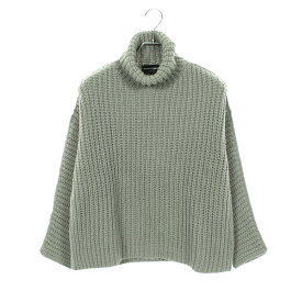 エンポリオ・アルマーニ Emporio Armani タートルネック ニット 衣料品 トップス ウール レディース グリーン系 6X1M21 【中古】