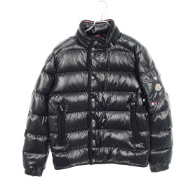 モンクレール MONCLER GOURETTE ダウンジャケット 衣料品 アウター ポリエステル メンズ ネイビー系 1A00064 【中古】