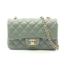 楽天市場】chanel bag（カラーグリーン）（ショルダーバッグ