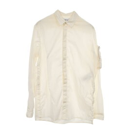 アンブッシュ AMBUSH LS POCKET SHIRT シャツ 衣料品 アウター ナイロン メンズ ホワイト系 【中古】