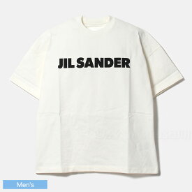 JIL SANDER ジルサンダー ロゴTシャツ メンズ ワイドシルエット コットンジャージー 半袖 J21GC0001J45148