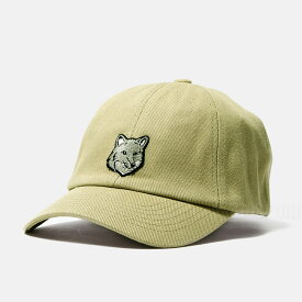 MAISON KITSUNE メゾンキツネ 帽子 キャップ BOLD FOX HEAD 6P CAP CANVAS MM06104WW0096