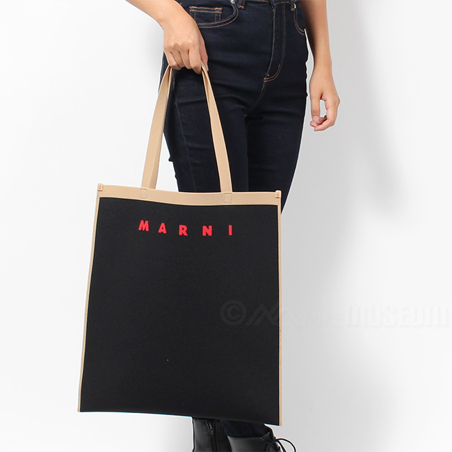 楽天市場】MARNI マルニ トートバッグ ジャカード製バッグ FLAT