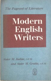 ［中古］Modern English Writers　Sister M.Judine,I.H.M. and Sister M.Gratia,I.H.M　管理番号：20240228-2