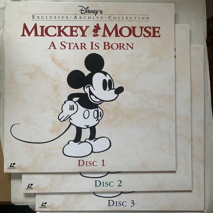 楽天市場】［中古］レーザーディスク Mickey Mouse A STAR IS BORN 