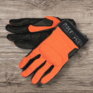 Roeg ���[�O 3�V�[�Y���e�L�X�^�C���O���[�u �hFNGR textile glove orange�h�y�I�����W/�u���b�N�z�ꕔ�{�v�g�p �l�I�v���[�����n�o�C�N�p �h�� �h�� �{�v ���B���e�[�W ���g�� �������� MikeRide