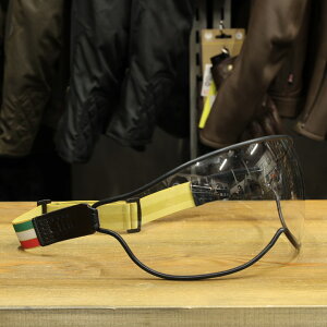 EtheN エテン バイザー "VISORS 01" バイザー クリアレンズ ヴィンテージコレクション フリーサイズ ストラップ交換可能 【眼鏡の上から装着可能】 ゴーグル シールド ジェットヘルメット 送料