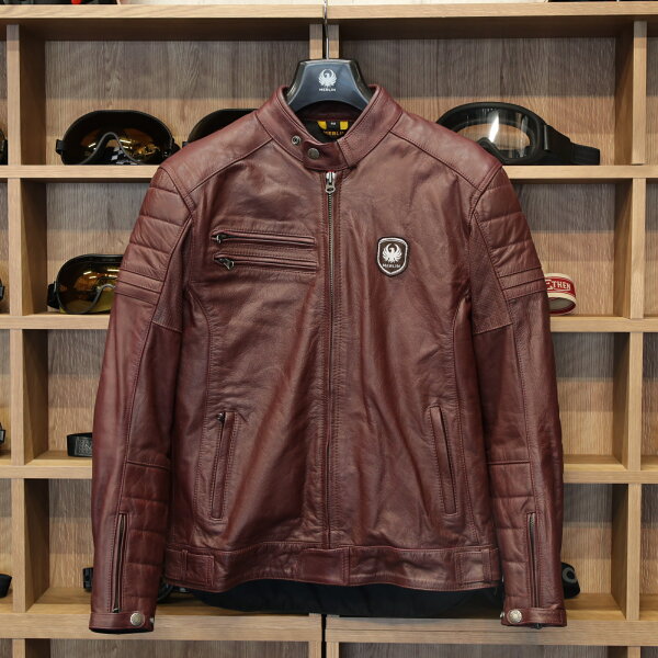 MERLIN マーリン レザージャケット "Alton II D3O Leather Jacket" 【オックスブラッド】バイク用 シングルライダース 革ジャン 肩肘D3Oプロテクター 着脱式ライナー アウター 【返品/交換無料】正規総代理店 MikeRide 送料無料