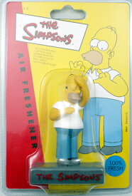 〇【 THE SIMPSONS シンプソンズ 】『 エアーフレッシュナー （芳香剤） ホーマー HOMER 』 アメリカ雑貨 アメ雑 アメリカン雑貨 人形 フィギュア かわいい コレクション コレクターアメキャラ 雑貨 生活雑貨