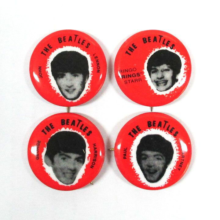 楽天市場】〇【ビートルズ/The Beatles】『バッジ THE BEATLES 4種 